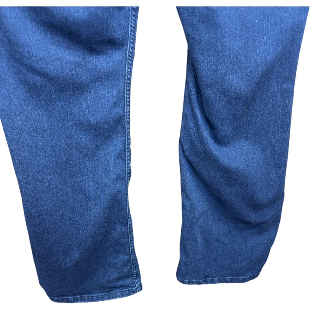 BEAUTIFUL by Lawrence Zarian Regular Baby Boot Jean- Indigo Dark Rinse 24 Plus - Picture 3 of 12